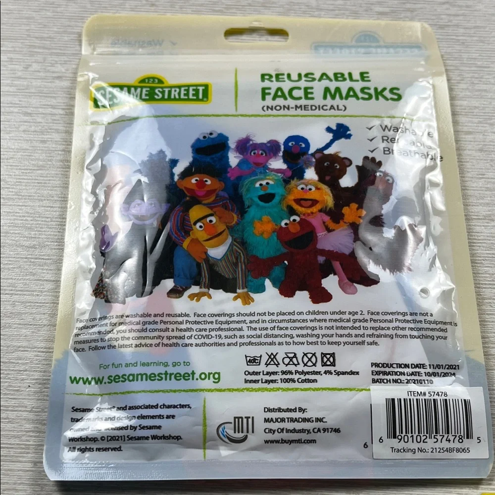 Sesame Street Elmo Blue Mask